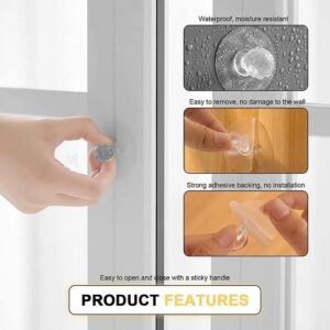 Adhesive Diamond Crystal Drawer Handle Sticker